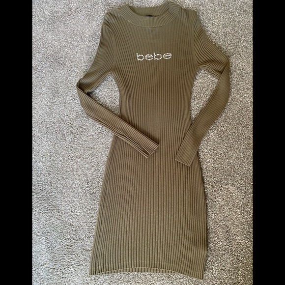 bebe Dresses & Skirts - BE BE dress 👗 in green size L